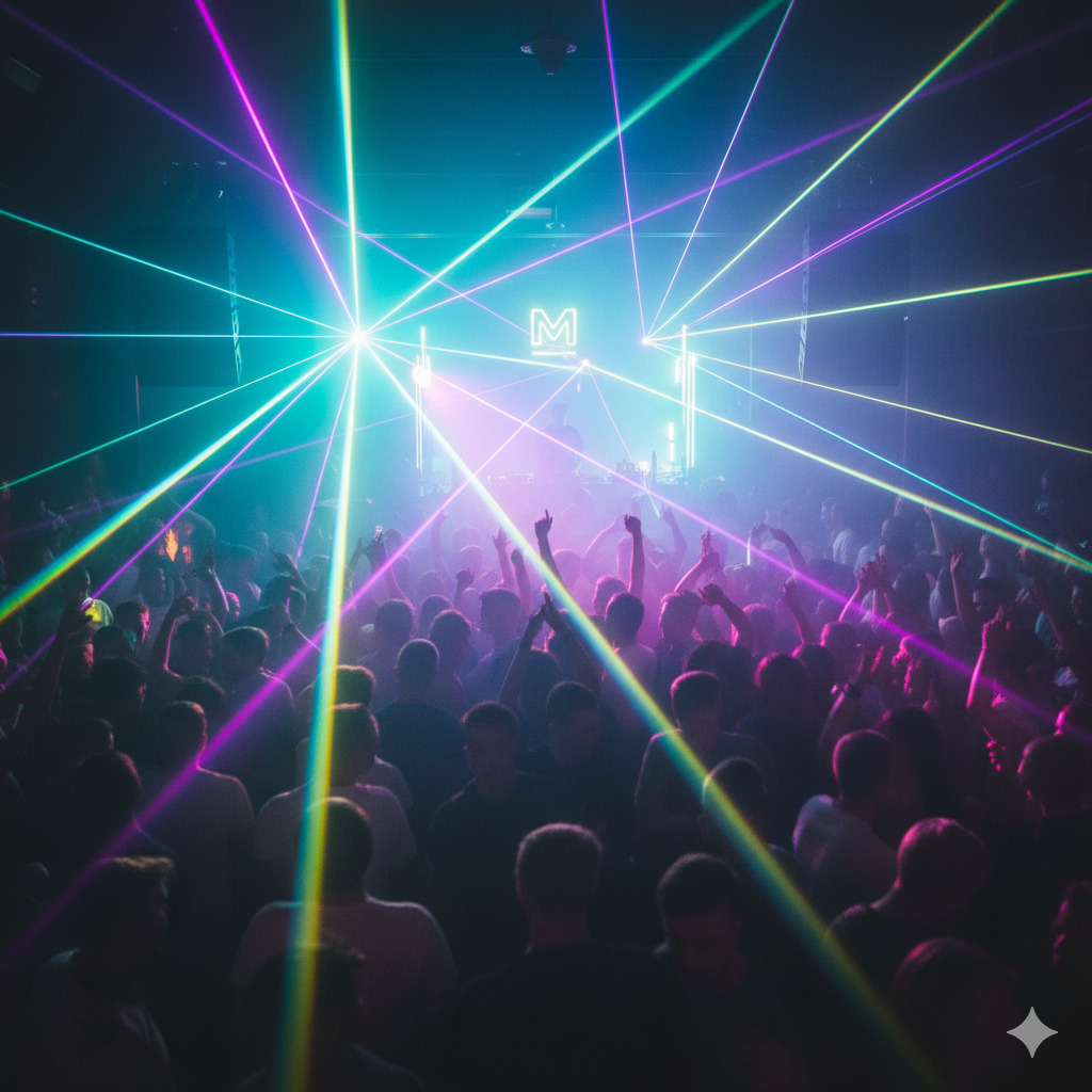 Miniatura: Tłum bawiących się ludzi